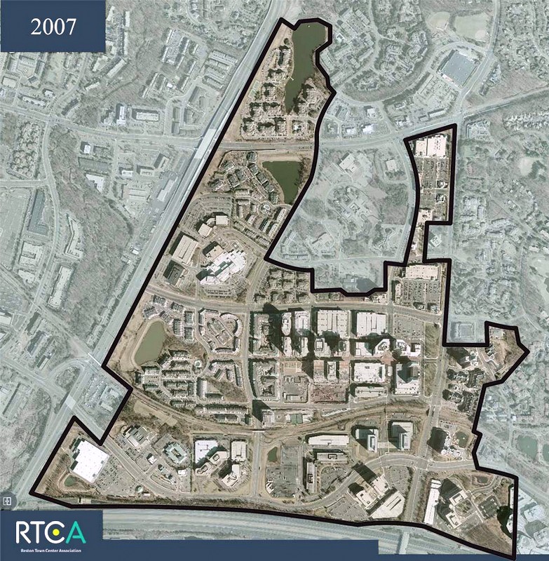Reston Town Center Development as of 2007