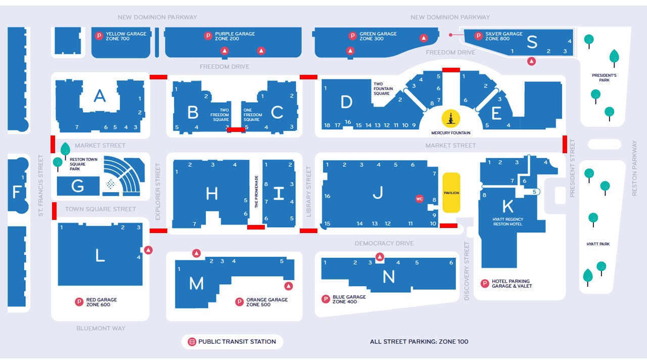 map of sip and stroll area for Darden and Friends concert